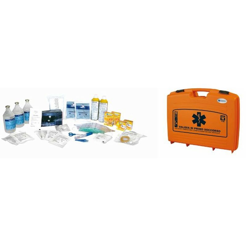 foto del prodotto no brand valigetta pronto soccorso grande completa di kit medicazione