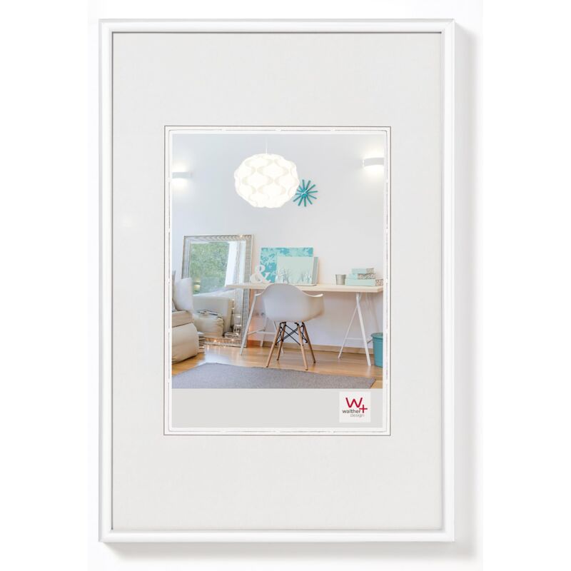 foto del prodotto no brand walther design cornice bianca 60 x 90 cm new lifestyle cornice in plastica kv090w