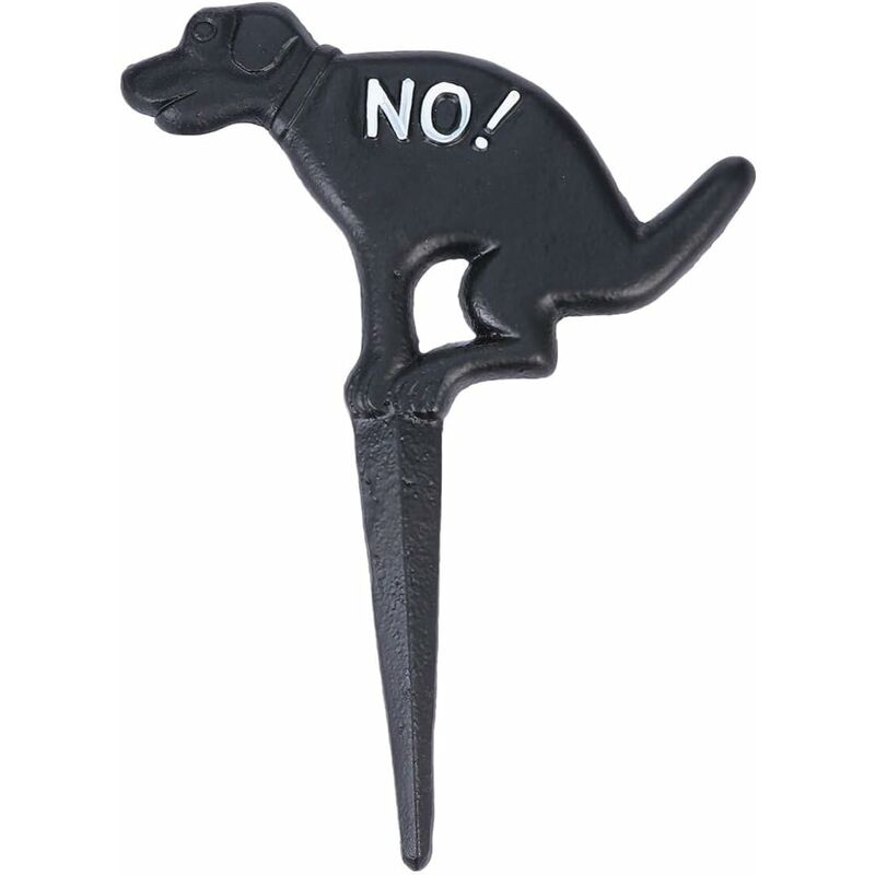 foto del prodotto no puppy yard plugs abbellimenti applique decorazioni per esterni targhe in metallo no dog poop sign no dog poop sign