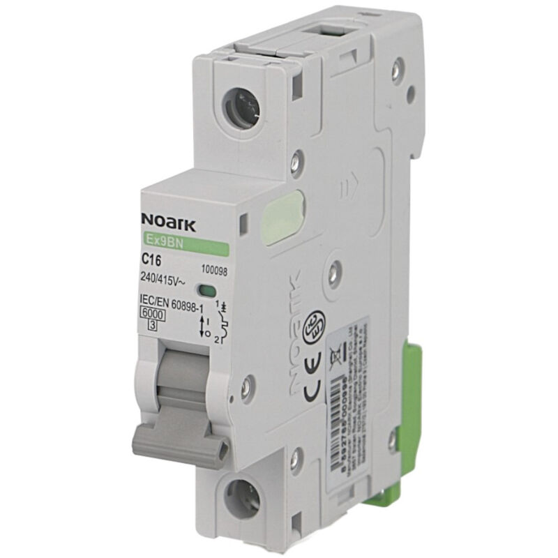 foto del prodotto noark disjoncteur unipolaire modulaire 16a courbe c ex9bn