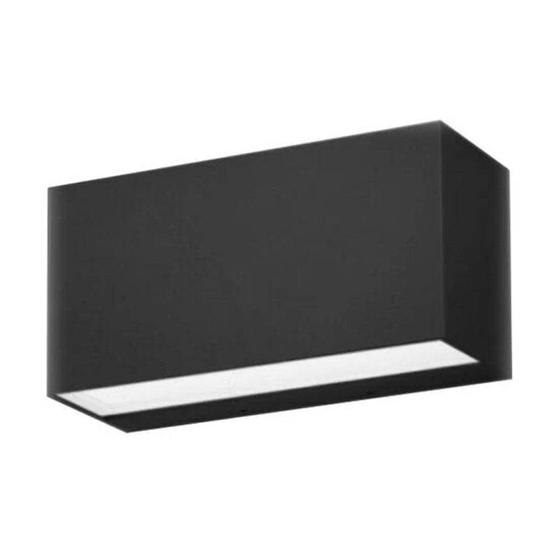 foto del prodotto nobile illuminazione applique led nobile brick 2x15w 3000k antracite ip65 ba20 2a 3k a
