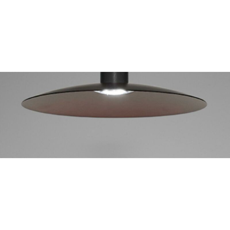 foto del prodotto nobile illuminazione paralume disco 33 nero e bronzo per lampada dl033 disco33 ne br