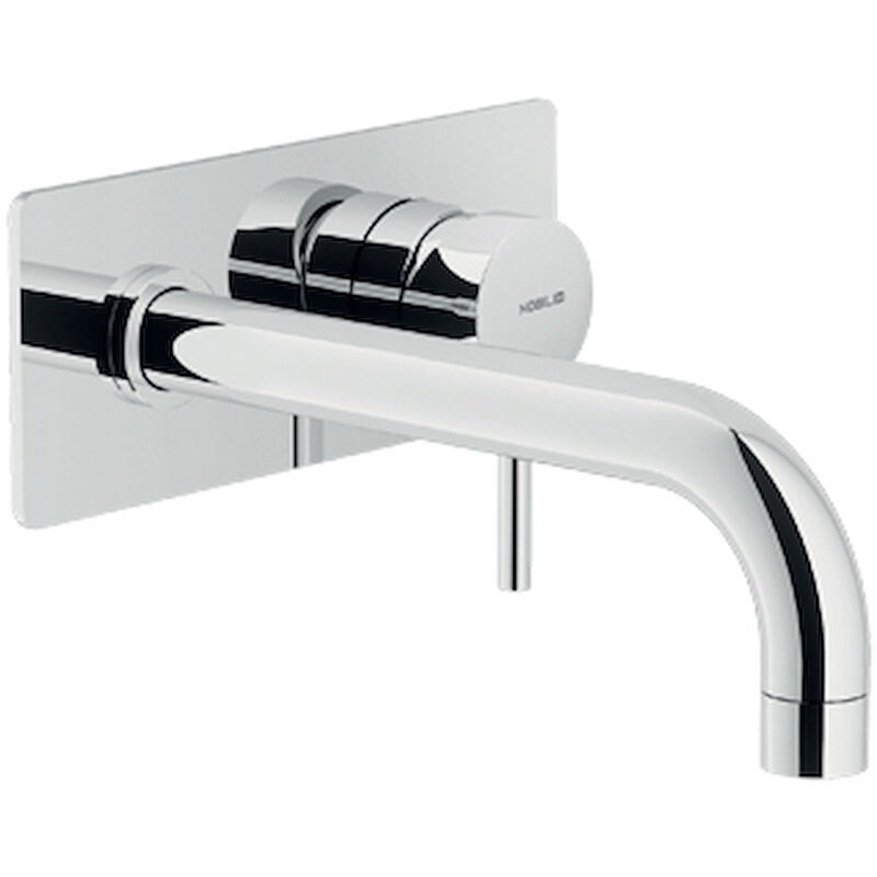 foto del prodotto nobili live rubinetto lavabo a parete senza piletta codice prod lv00198 1cr