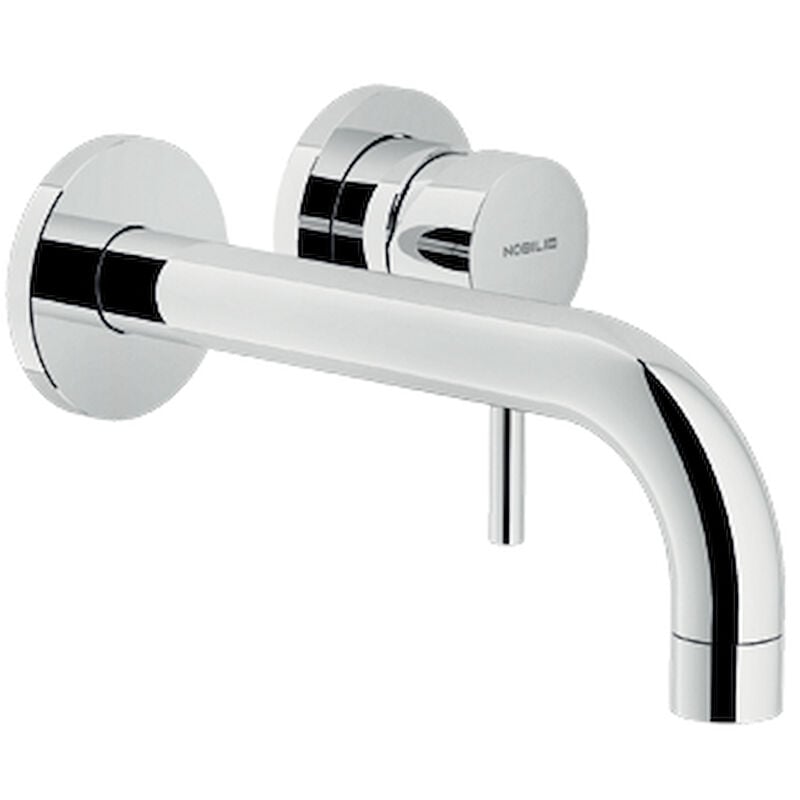 foto del prodotto nobili live rubinetto lavabo a parete senza piletta codice prod lv00199cr