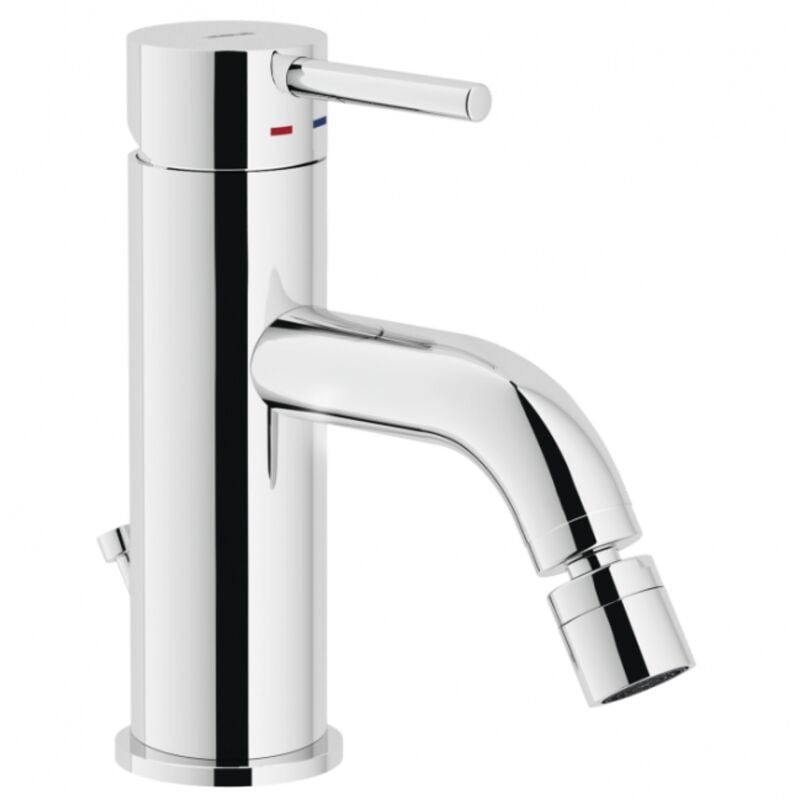 foto del prodotto nobili - miscelatore bidet monocomando in ottone cromato live