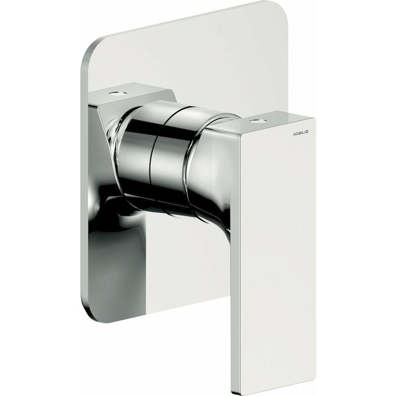 foto del prodotto nobili miscelatore doccia con incasso a 1 via serie seven se124108cr cromato ottone