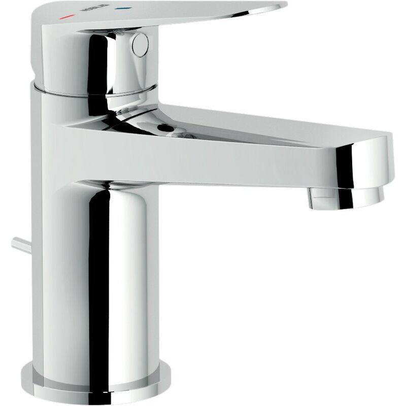 foto del prodotto nobili miscelatore lavabo con scarico 1 1 4 serie blues bsh101118 1cr cromato ottone
