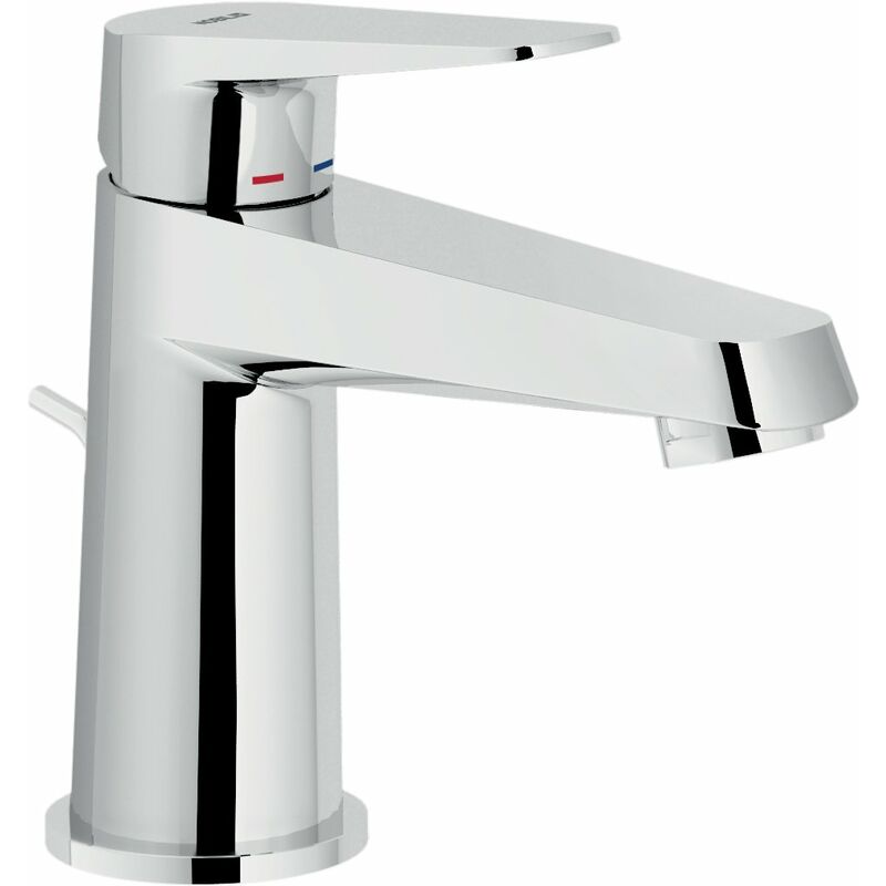 foto del prodotto nobili miscelatore lavabo scarico 1 1 4 con sistema brevettato snap serie sky sy97116 1cr cromato ottone