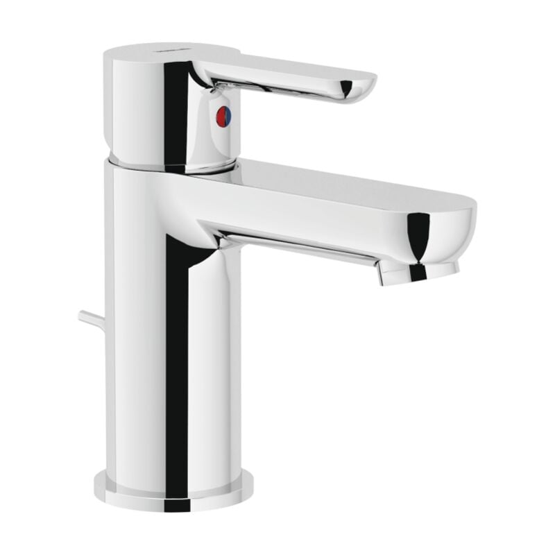 foto del prodotto nobili miscelatore lavabo serie abc ab87118 1cr cromato ottone