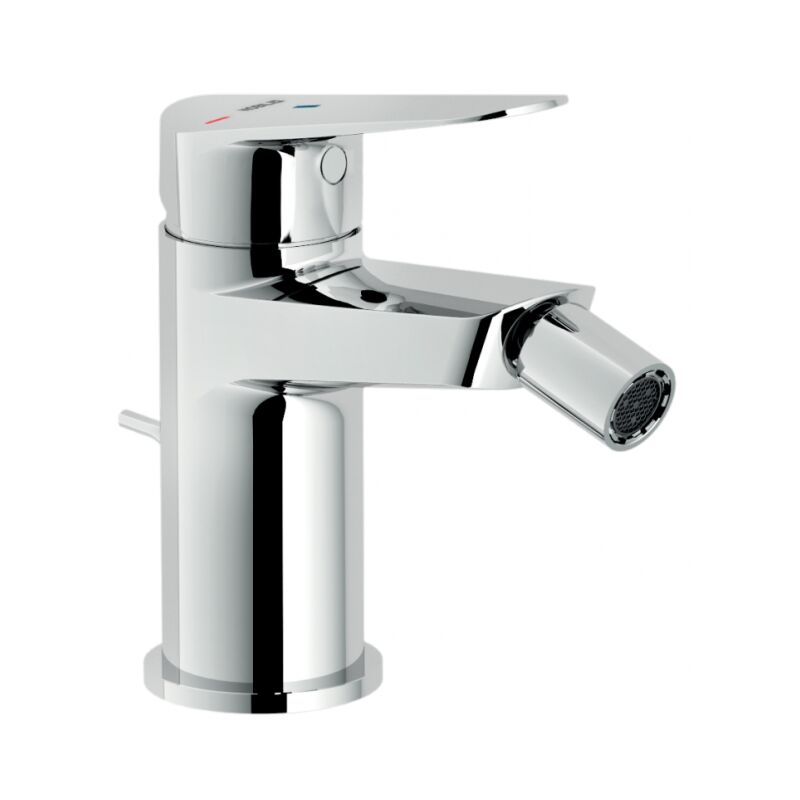foto del prodotto nobili miscelatore monocomando per bidet 135 mm a risparmio energetico in ottone cromato blues