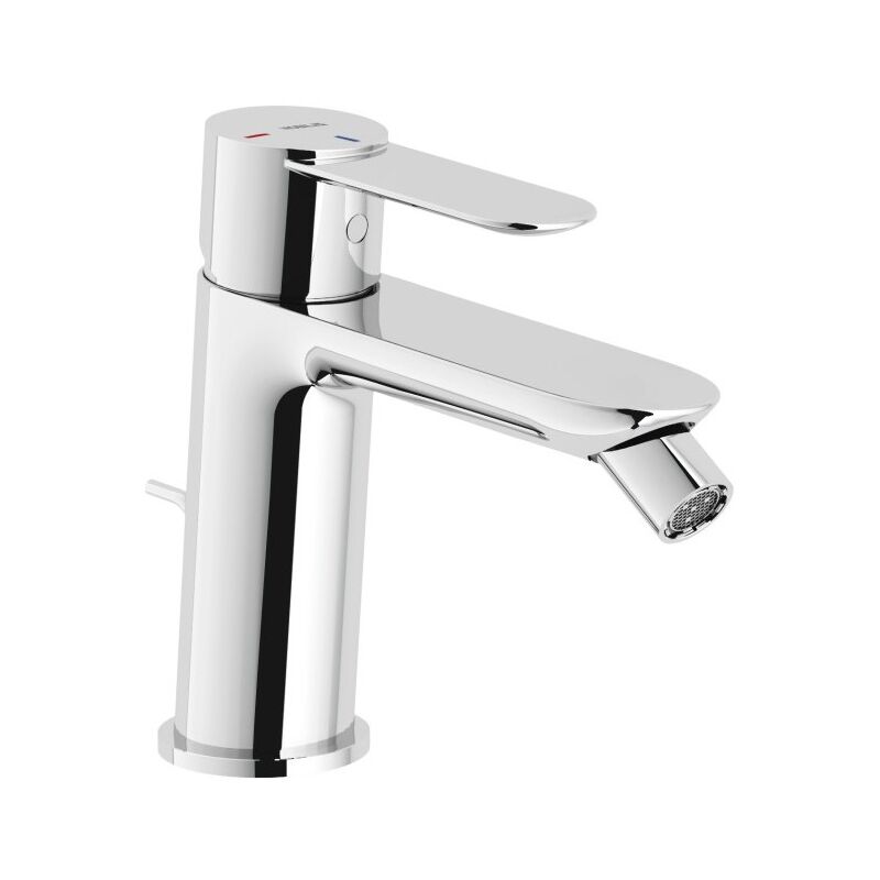 foto del prodotto nobili miscelatore monocomando per bidet in ottone cromato sand