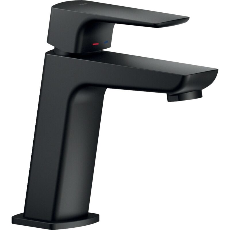 foto del prodotto nobili - miscelatore monocomando per lavabo acquaviva - nero - vv103118 2bm