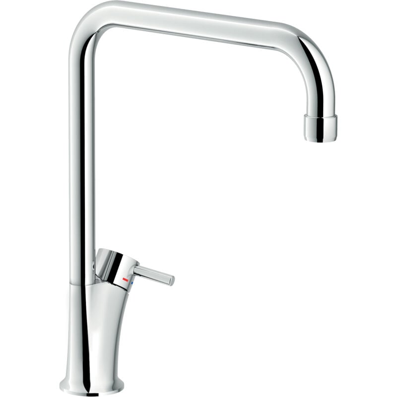 foto del prodotto nobili - miscelatore monocomando per lavello bocca alta girevole - cromo - cu92813cr