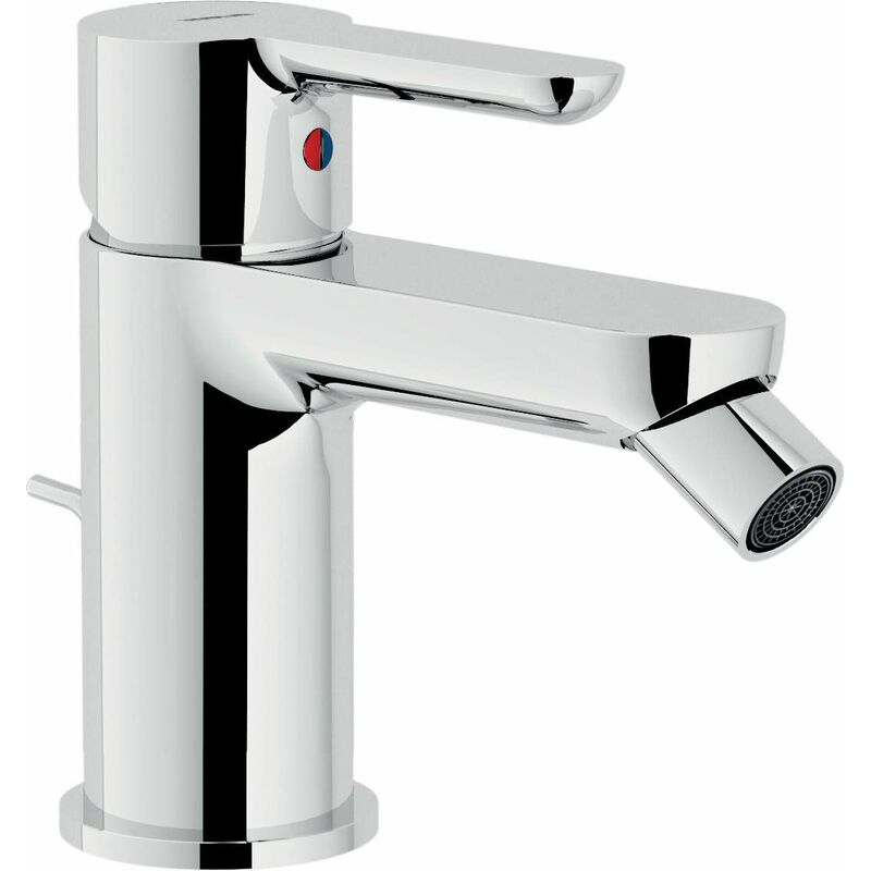 foto del prodotto nobili miscelatore per bidet con piletta di scarico abc ab87119 1cr cromo