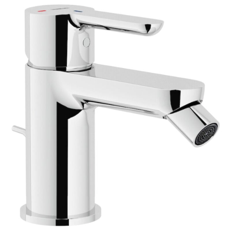 foto del prodotto nobili miscelatore per bidet cromato monocomando a getto orientabile serie abc carlo abh87119 1cr