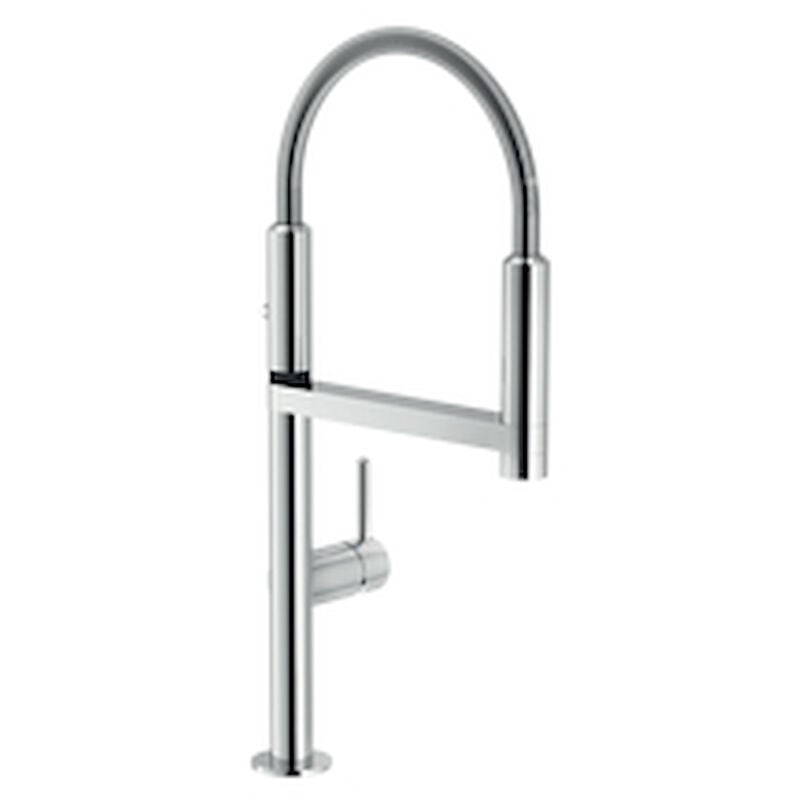 foto del prodotto nobili move rubinetto cucina tradizionale con bocca girevole codice prod mv92300 50cr
