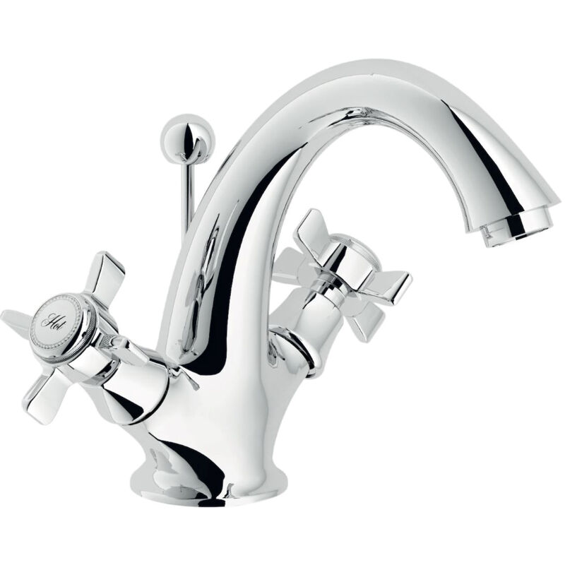 foto del prodotto nobili ritz rubinetto lavabo bicomando cromato codice prod ri49118 6cr