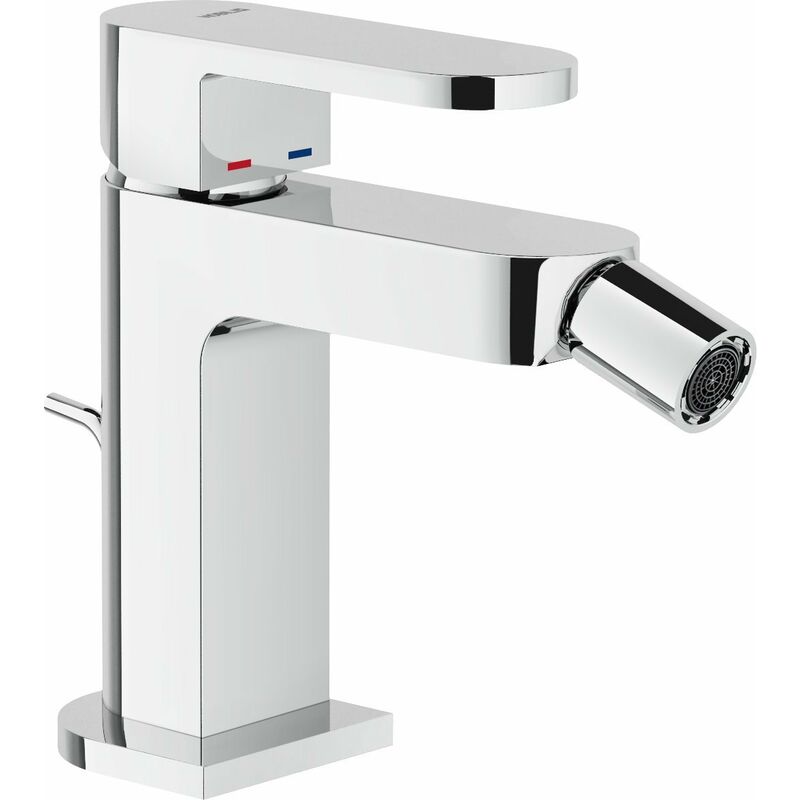 foto del prodotto nobili rubinetterie up94119 1cr up miscelatore monocomando per bidet, scarico 1 1 4 pollici, cromo