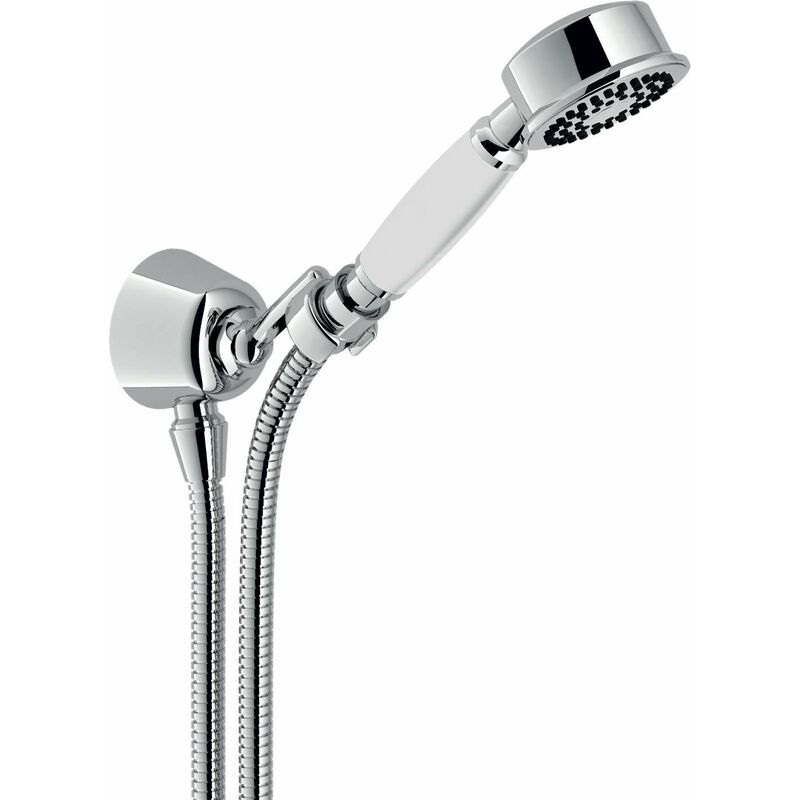 foto del prodotto nobili set doccia antico con presa acqua cromo ad143 7cr cromo