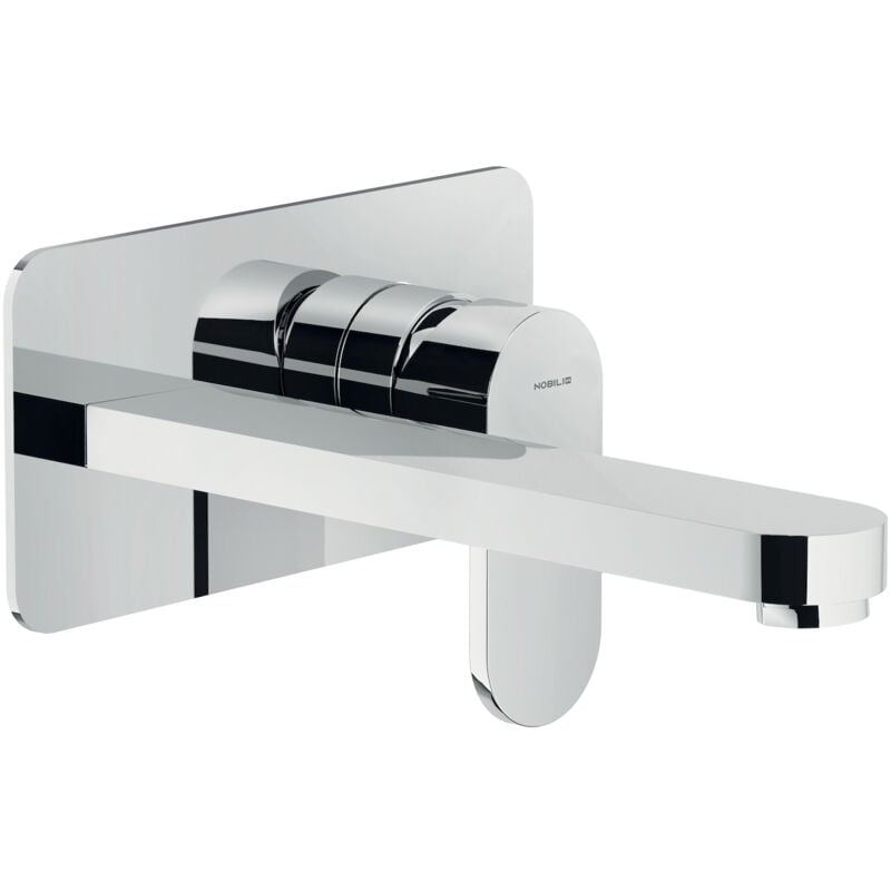 foto del prodotto nobili up rubinetto lavabo a parete senza piletta codice prod up94198 1cr