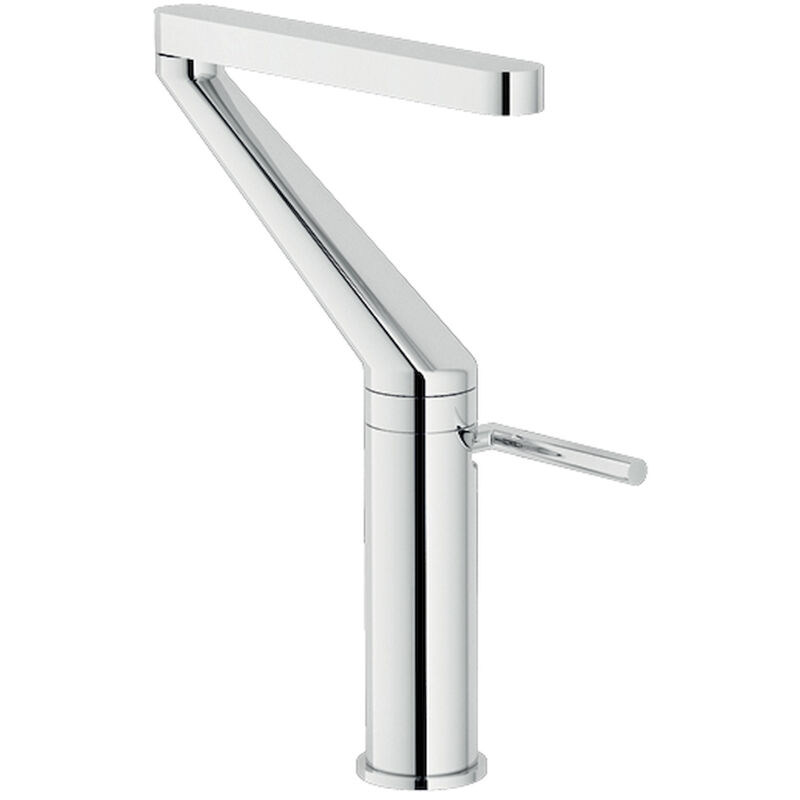 foto del prodotto nobili zoom miscelatore lavello bocca allungabile e corpo girevole 360 cromato codice prod zm00113 1cr