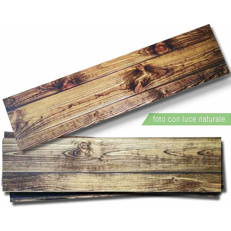 foto del prodotto noce pannello finto legno in eps resinato listello misura 100x25 cm. pezzi 4 totale 1 mq