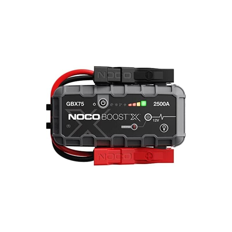 foto del prodotto noco gbx75 batteria de batteria di avviamento auto 2500 a