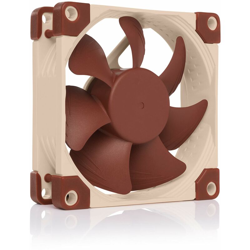 foto del prodotto noctua nf a8 uln, ventola ultra silenziosa, 3 pin 80 mm, marrone 