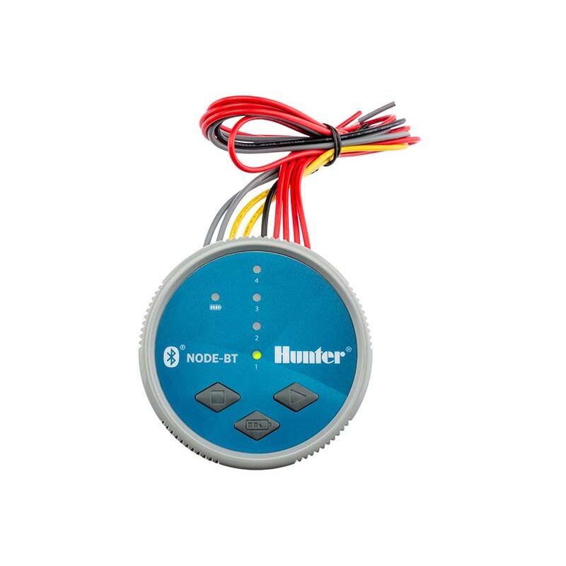 foto del prodotto node bt 400 programmatore irrigazione bluetooth a batteria 4 stazioni hunter
