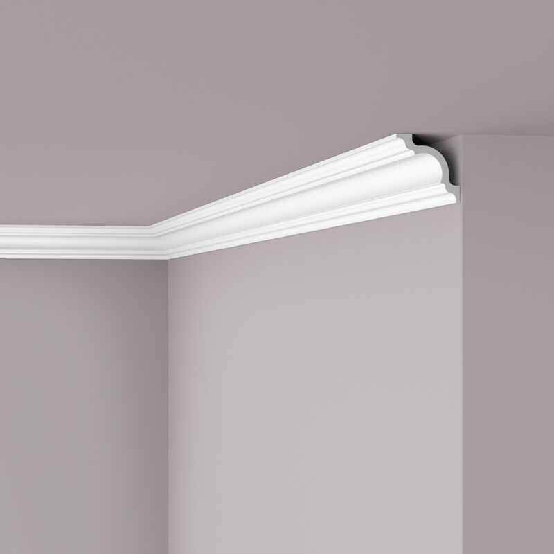 foto del prodotto noel marquet cornice soffitto parete nmc a1 nomastyl noel marquet modanatura tipo stucco design classico senza tempo bianco 2 m
