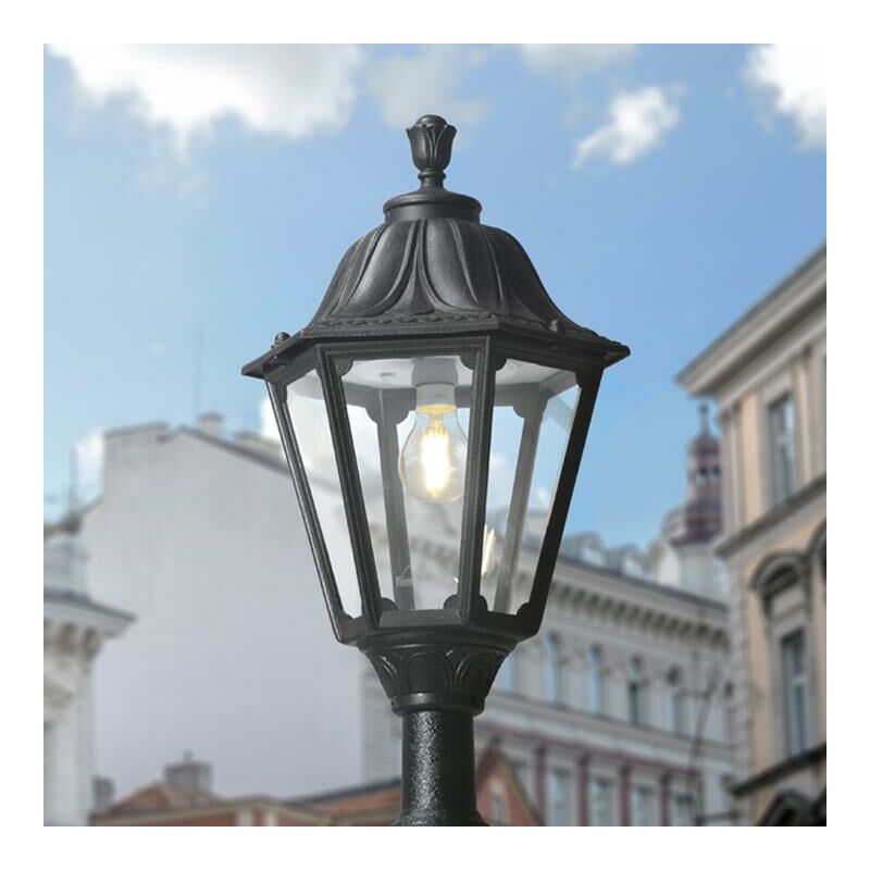 foto del prodotto noemi nero trasp power led e27 50w 4000k - luce naturale