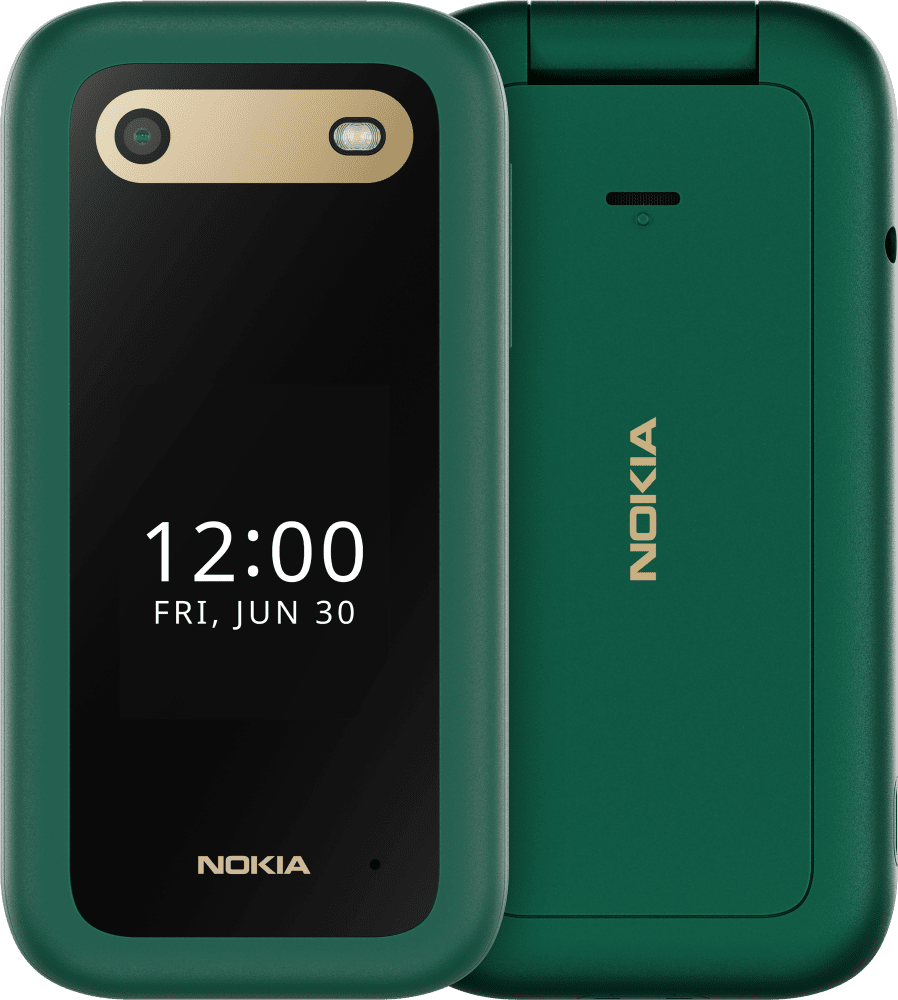 foto del prodotto nokia 2660 flip ds green