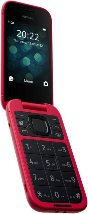 foto del prodotto nokia 2660 flip red ds ita