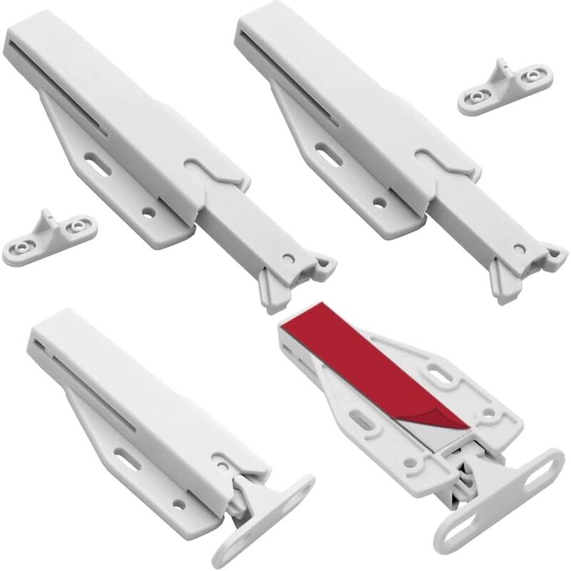 foto del prodotto non magnetic push latch set spring push latch touch latch push latch door catcher for cabinet drawer cabinet door