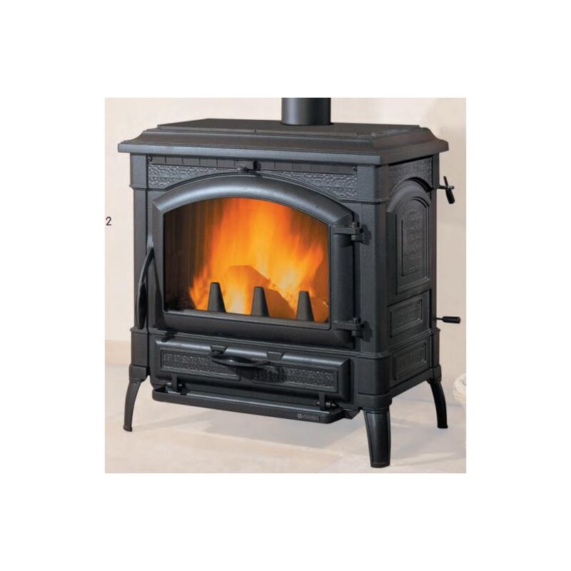 foto del prodotto nordica termostufa a legna isotta con sistema integrato d.s.a.