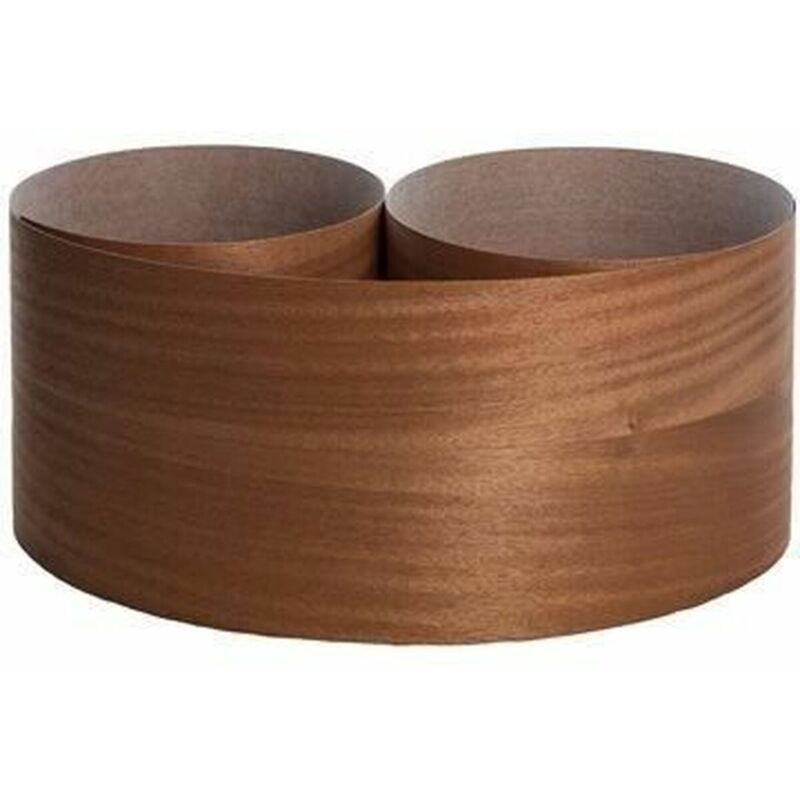 foto del prodotto nordlinger - impiallacciatura pro - 0,25 m x 2,50 m - non incollato - mogano