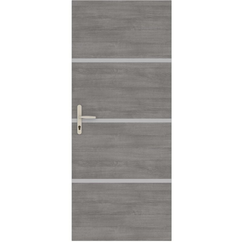 foto del prodotto nordlinger kit di ristrutturazione per porte interne 890512 4 fogli impiallacciati 85 x 50 cm e 3 profili 85 x 2 cm