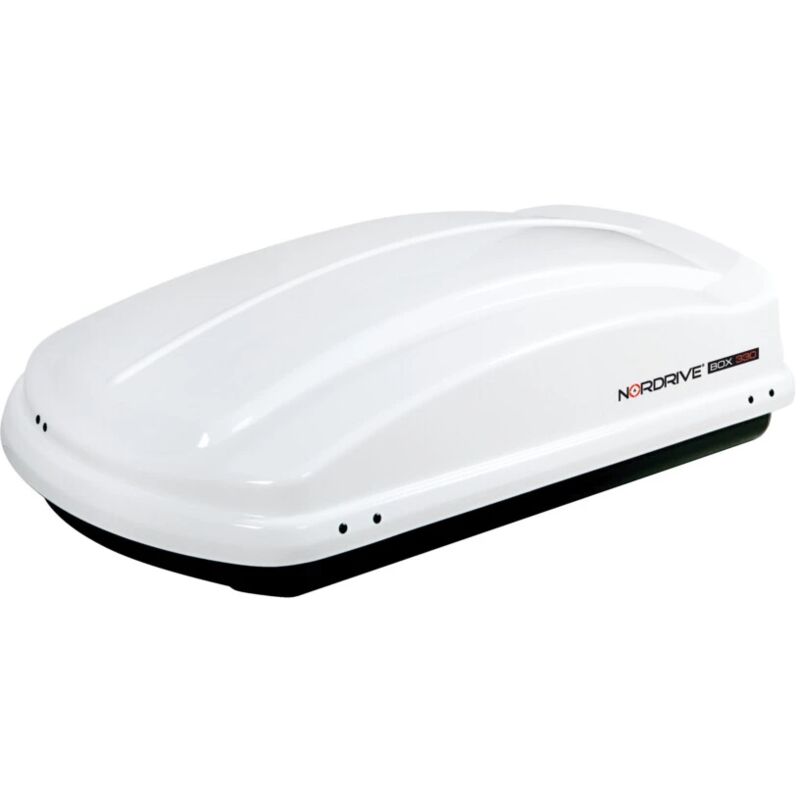foto del prodotto nordrive box tetto per auto 330 litri in abs bianco lucido n60003