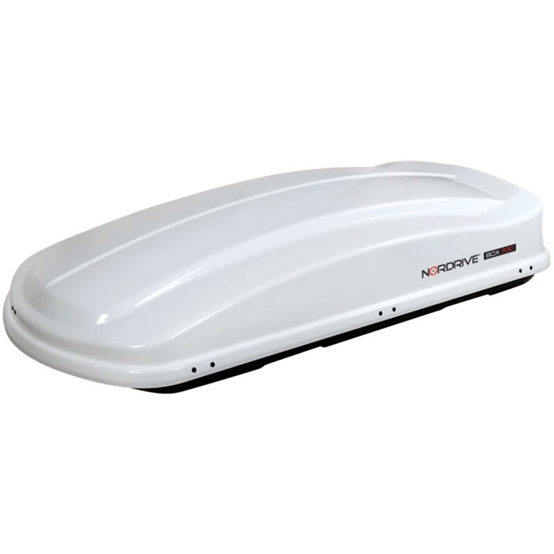 foto del prodotto nordrive box tetto per auto 530 litri in abs argento lucido n60021