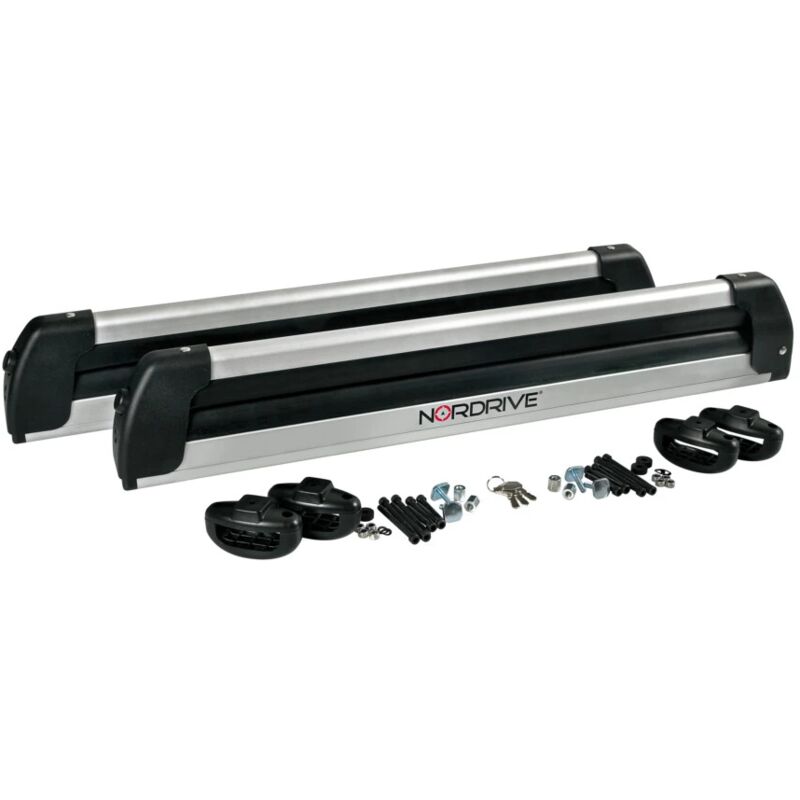 foto del prodotto nordrive coppia portasci pro slider evo aluminium ps 60 n40000