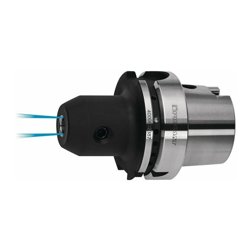 foto del prodotto nordwest handel ag - mandrino piatto din 69893a serraggio weldon-d.16mm hsk-a63 a.-l.80mm con ik promat