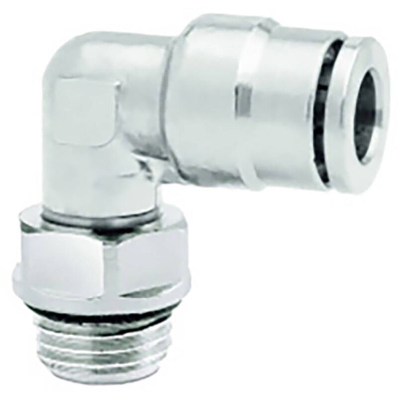 foto del prodotto norgren imi raccordo angolato orientabile 102470618 filetto esterno 1 8 tubo 6 mm 1 pz.