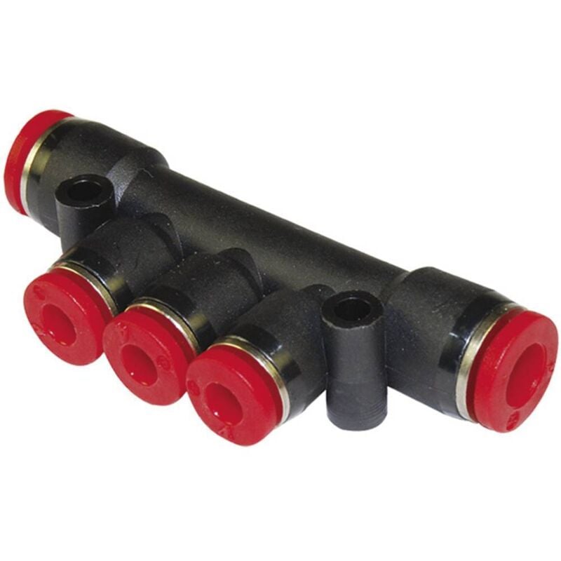 foto del prodotto norgren imi raccordo multiplo c00d30804 tubo 8 mm, 8 mm, 4 mm, 4 mm, 4 mm 1 pz.