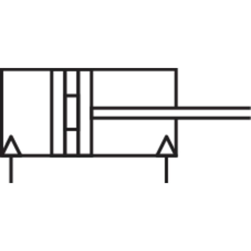foto del prodotto norgren imi rm 8025 m 160 cilindro circolare lunghezza corsa 160 mm 1 pz.