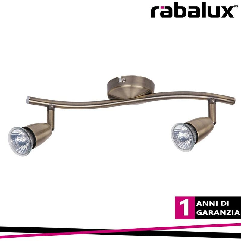 foto del prodotto norman, spot, 2 lights, light source not incl.