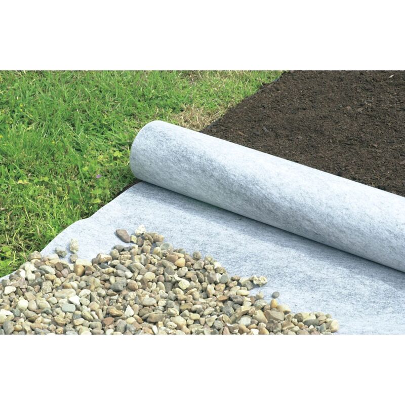 foto del prodotto nortene feltro geotex 100 per vialetti e terrazzi 1 x 10 m poliestere 100g m2