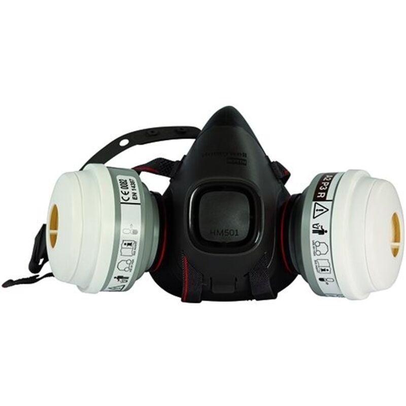 foto del prodotto north - hm501 hm50055pss kit respiratore a semimaschera a2 p3 r