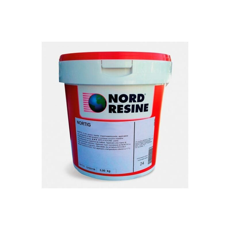 foto del prodotto nortig guaina liquida grigia kg 20