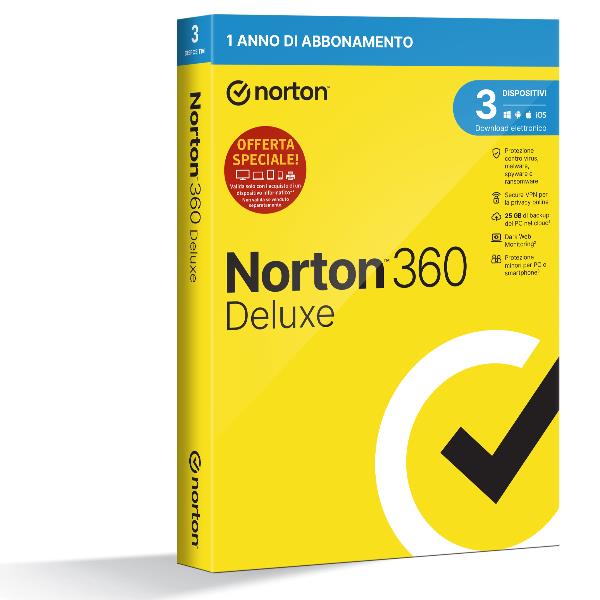 foto del prodotto norton 360 del2023 3d 12m 25gb esd