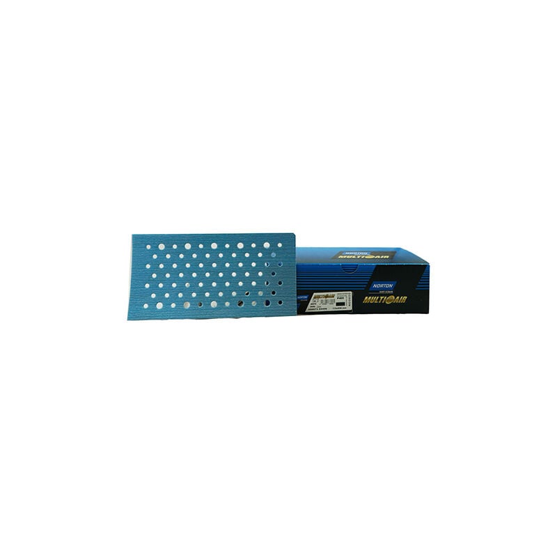 foto del prodotto norton mezzi fogli ceramicati multi air 115 x 230 mm p400 pezzi 50